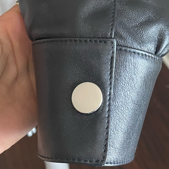 🚨 Limited Edition 🚨Michael Kors Collection Studio 54 Leather Jacket - Picture 12 of 17